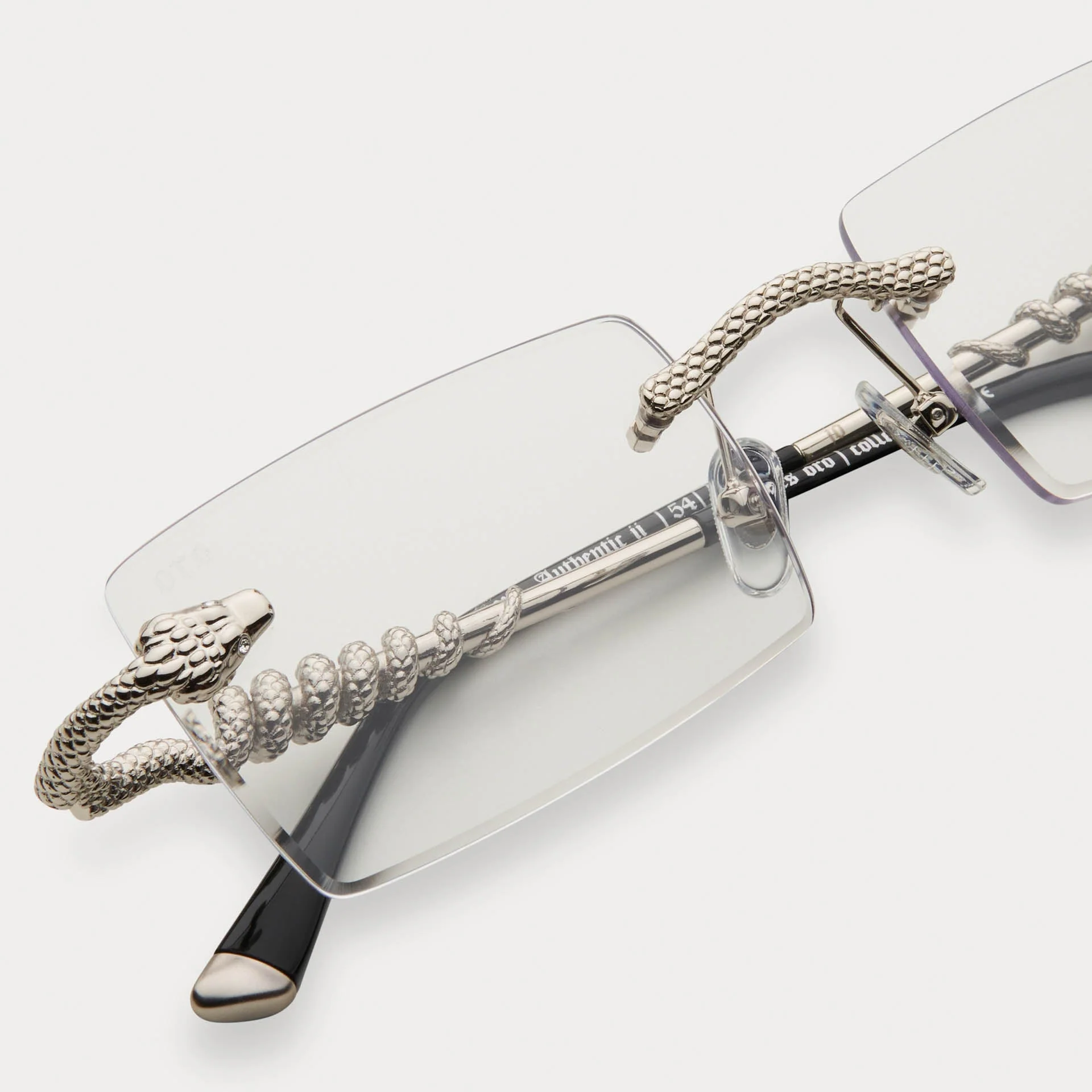 CLEAR SILVER SERPENT AUTHENTIC - Image 6